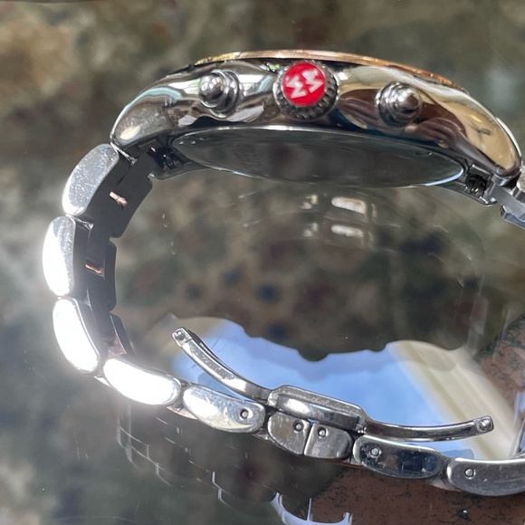 Michele Jetway MOP Dial Diamond Two Tone MW17A01D2025 - Picture 6 of 6